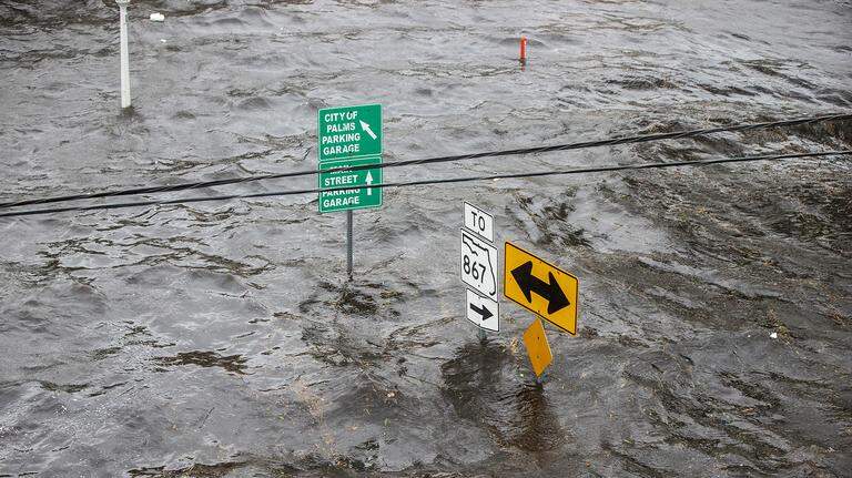 See photos of Hurricane Ian’s arrival in Florida