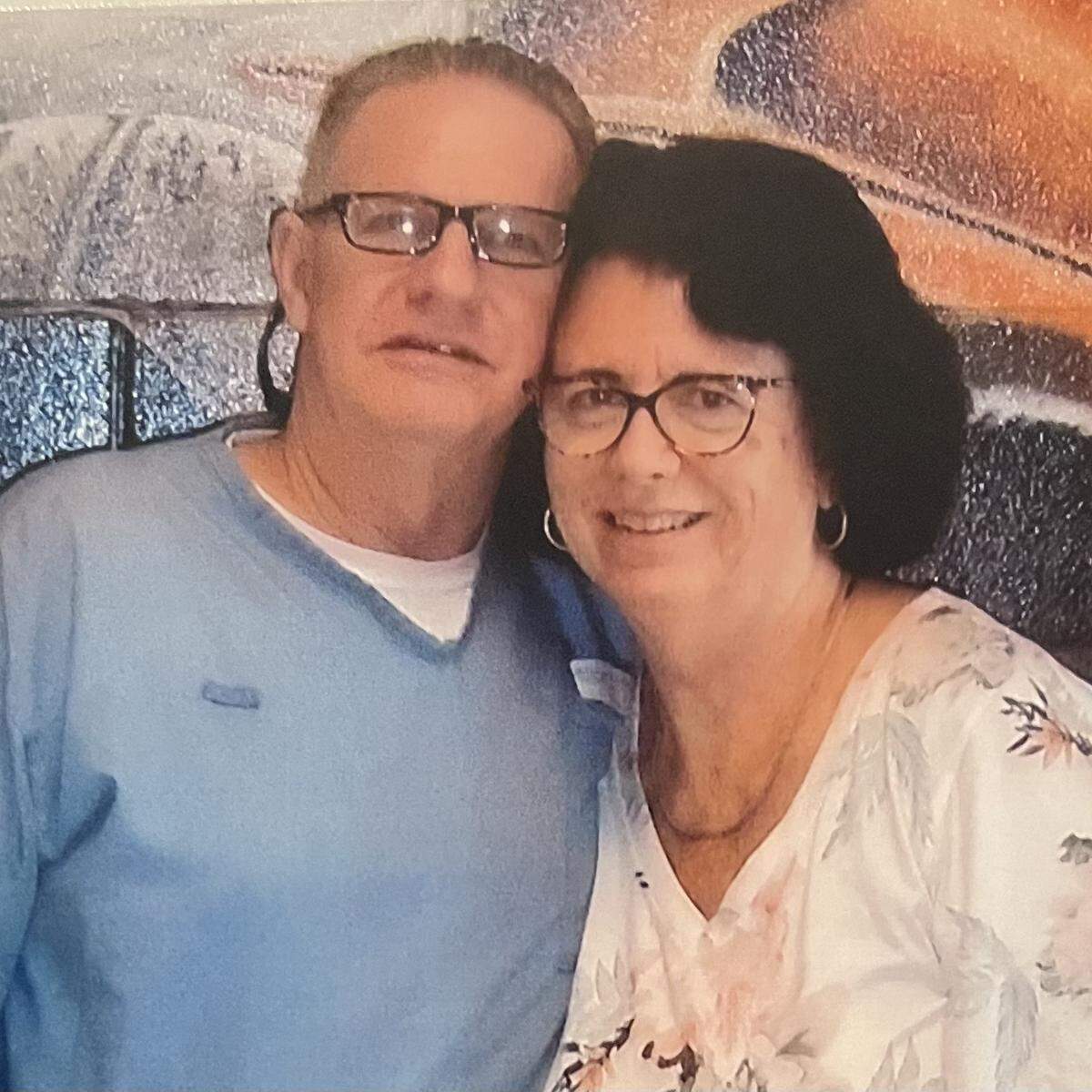 Karen Stuckey visiting her husband Stephan at Hardee Correctional Institution in Bowling Green, FL.
