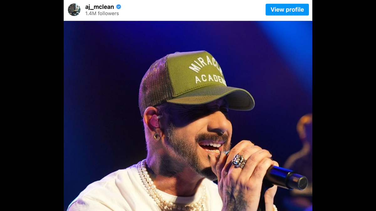 ‘Backstreet Boys’ AJ McLean admitted that after his oldest daughter changed her name, his youngest got some ideas too.