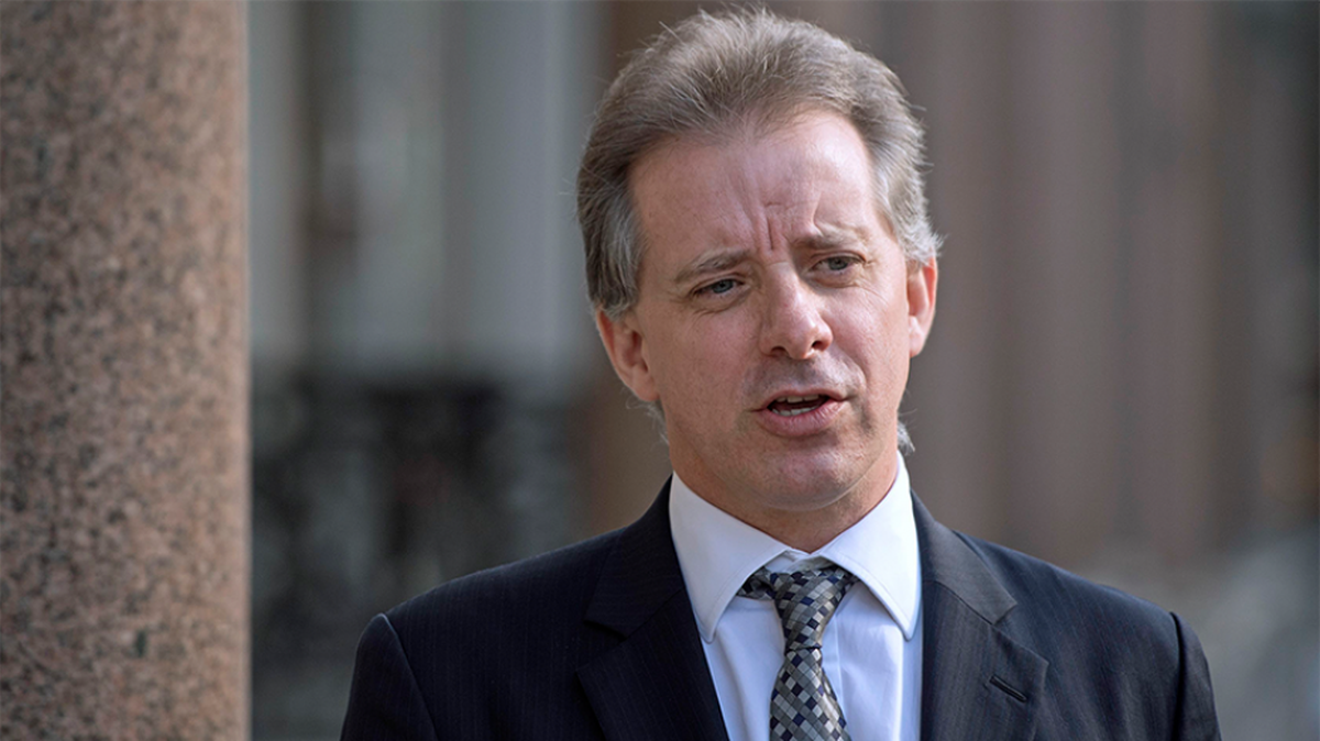 Christopher Steele is the author of the Trump dossier.