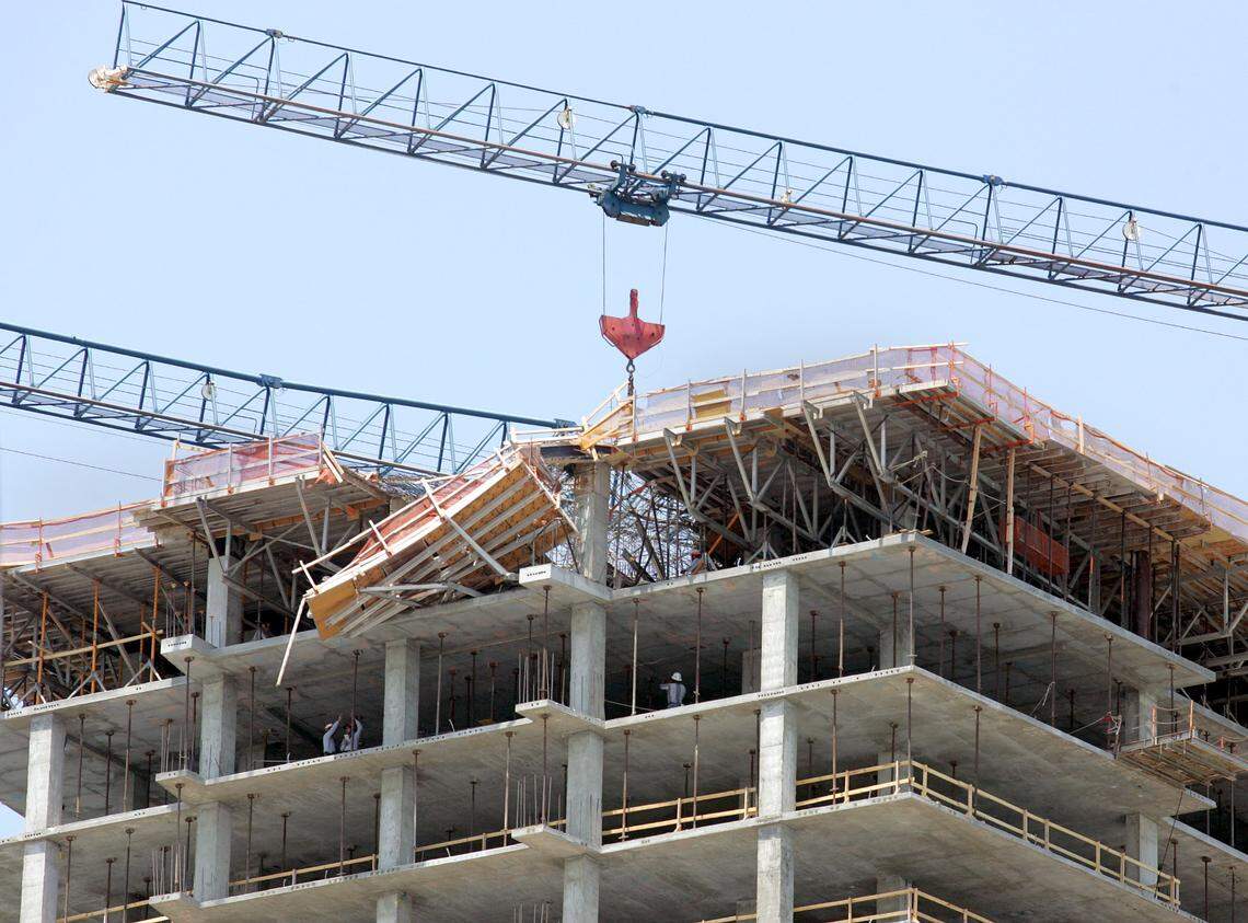 Three construction workers died in 2006 when a condominium under construction in Bal Harbour partially collapsed.