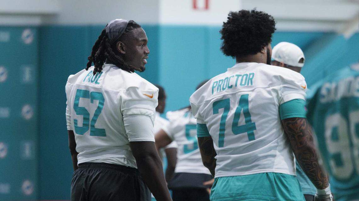 Dolphins LT Patrick Paul shares team’s new offensive identity: ‘Maul people’