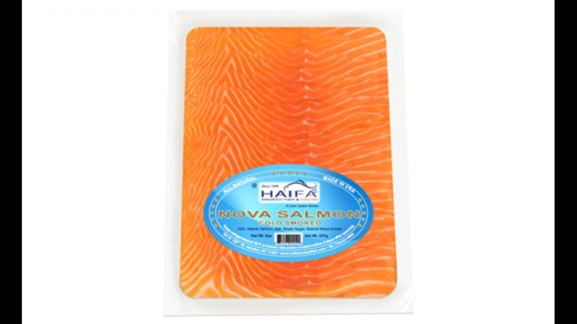 Haifa Cold Smoked Nova Salmon