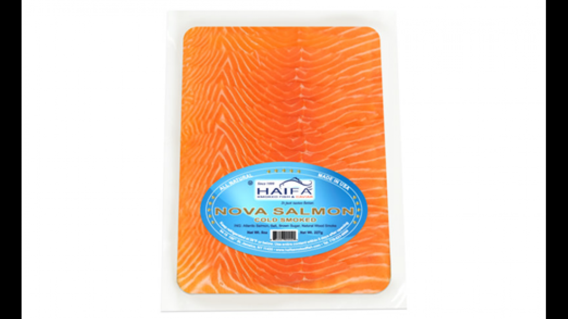 Kosher seafood company’s nova salmon and sea bass recalled after listeria found