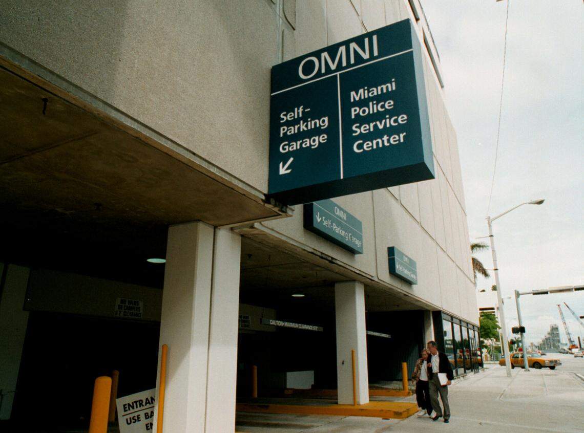 The Miami Police Deptartent’s substation in the Omni mall