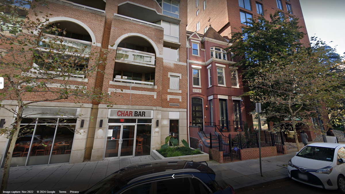 Police responded to a call at Char Bar, a kosher restaurant located in Northwest D.C., after a concerned citizen reported the windows had been smashed.