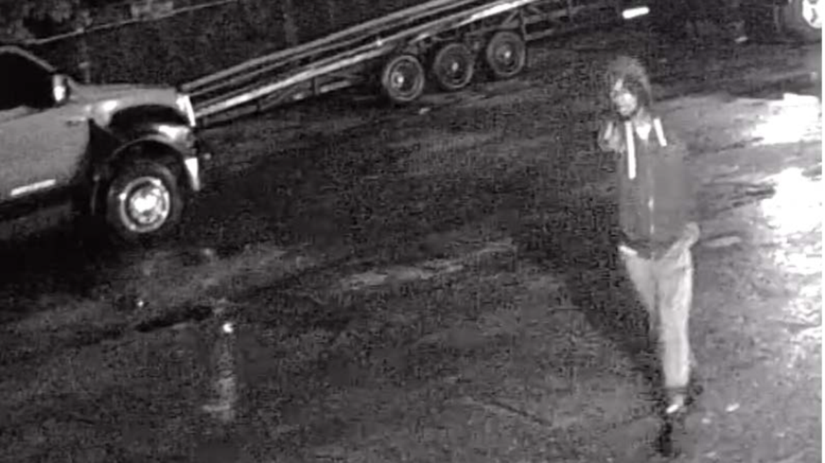 Thomas Daniels was found guilty April 8, 2022, of shooting two people at a Homestead tow yard in 2020. Prosecutors say the photo shows Daniels pointing a gun.