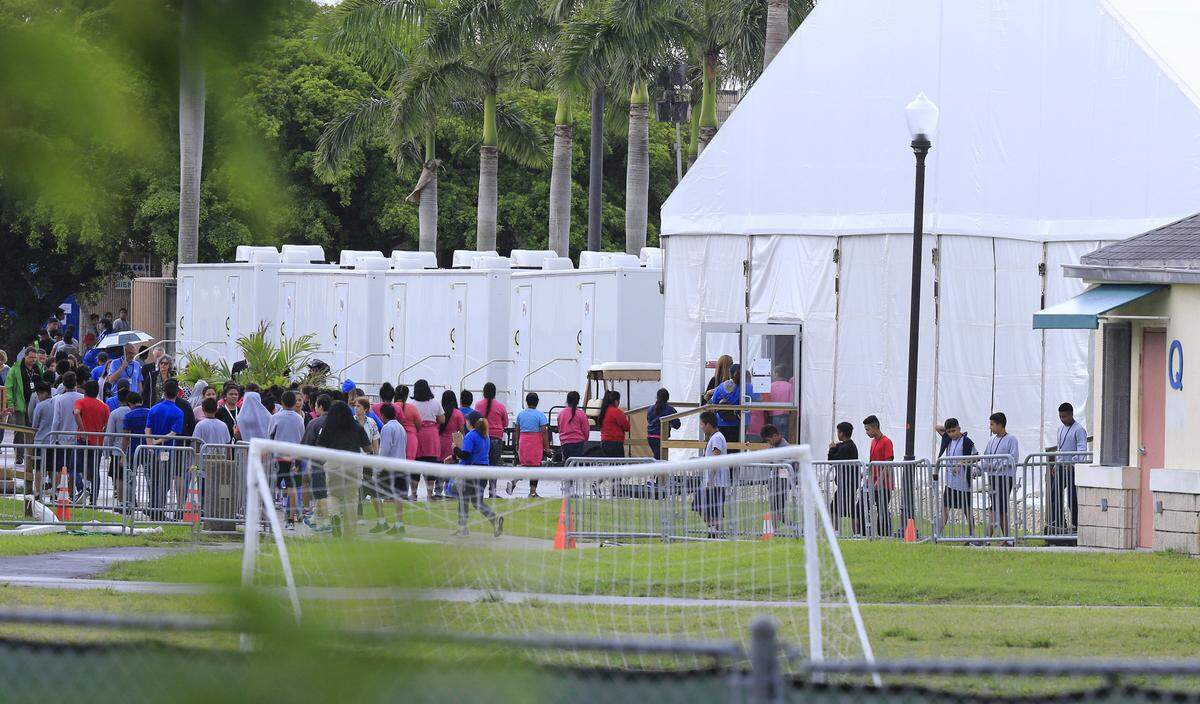 The U.S. Department of Health and Human Services evacuated the Homestead migrant shelter over four weeks after it announced it would no longer be sending children there. A tropical wave in the Atlantic Ocean was what ultimately triggered the final move of the children.