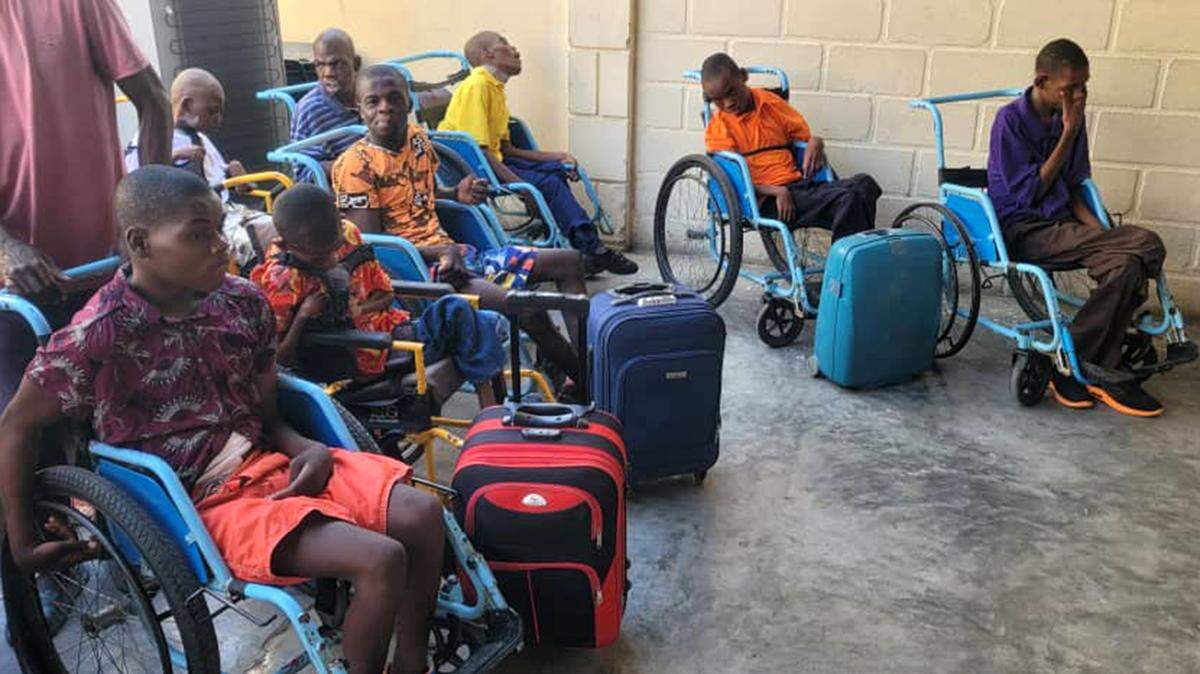 Disabled children and adults in Haiti finally got the chance to relocate to Jamaica. The children were at an orphanage, HaitiChildren, north of Port-au-Prince, that was surrounded by armed gangs.