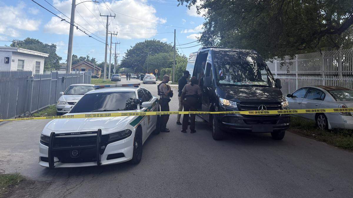Three adults were wounded in a Gladeview shooting near Northwest 75th Street and 21st Avenue and rushed to Jackson Memorial’s Ryder Trauma Center; deputies are investigating.