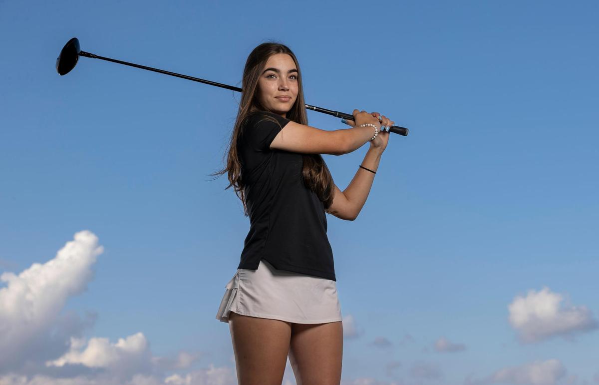 American Heritage’s Katherine Schaefer is the Broward Girls’ Golfer of the Year