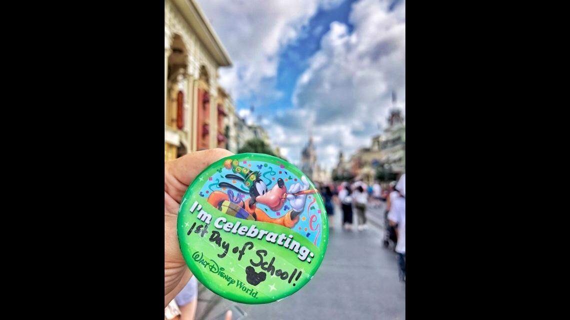 A Central Florida mom took a trip to Disney World without her kids to celebrate the first day of school this year.