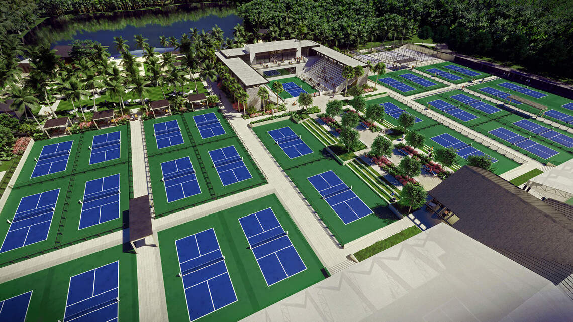 ‘Wimbledon of pickleball’ open in Fort Lauderdale, offering a paradise for players