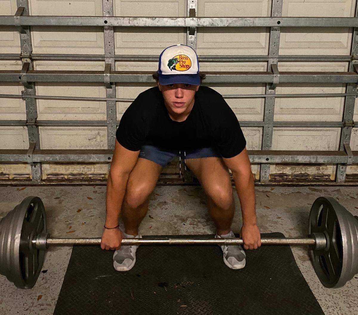 Jake McCreary has spent the summer training on his own for the upcoming football season, which he anticipates with excitement.