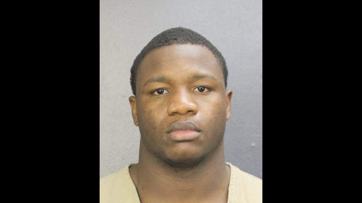 Shawndarrius Phillips in his current Broward Sheriff’s Office mugshot.