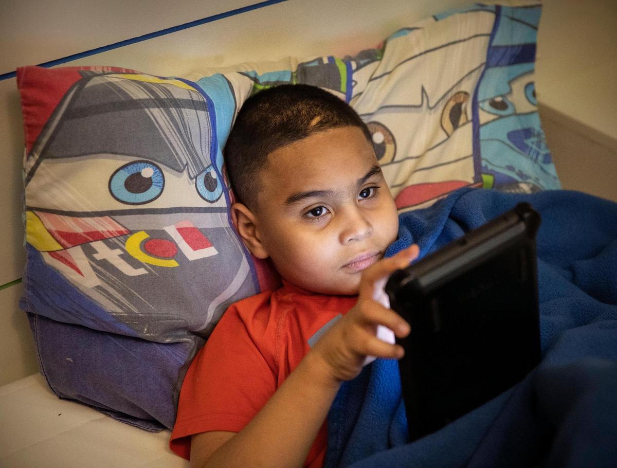 Joshua Cruz is 9, but he has the mind of a toddler. 