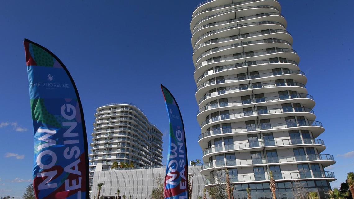 “The Shoreline” at Solé Mia in North Miami. The $4 billion project was carved into an opportunity zone.