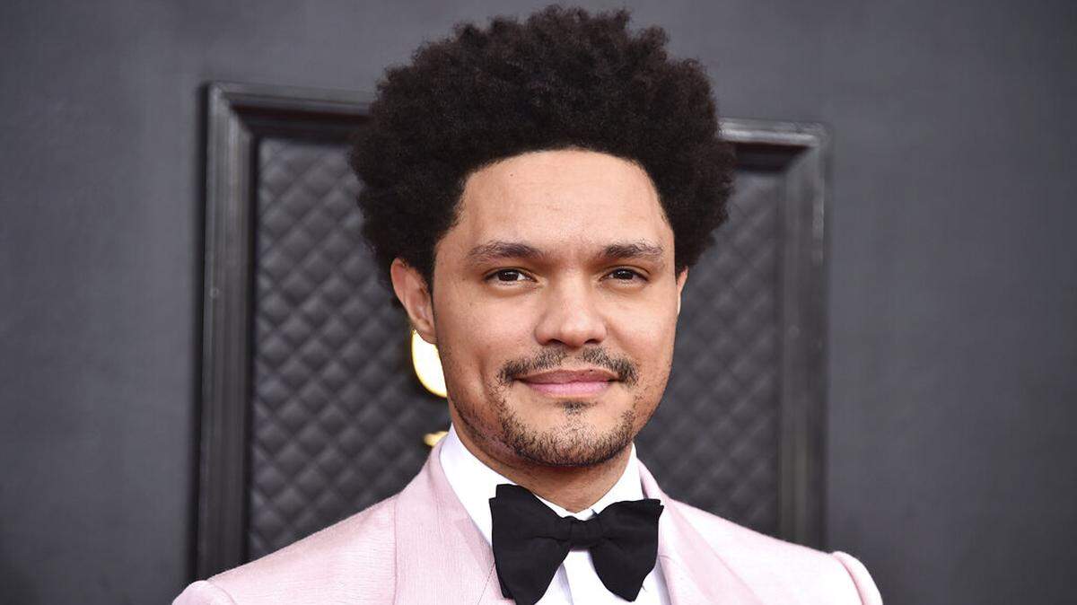 Trevor Noah arrives at the 64th Annual Grammy Awards at the MGM Grand Garden Arena, April 3, 2022, in Las Vegas. Noah has announced he is leaving “The Daily Show.”