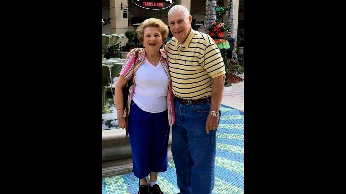 Myriam and Arnold Notkin. “They liked to go to the movies and restaurants,” said Myriam’s daughter Belinda Caspi Wiseman.