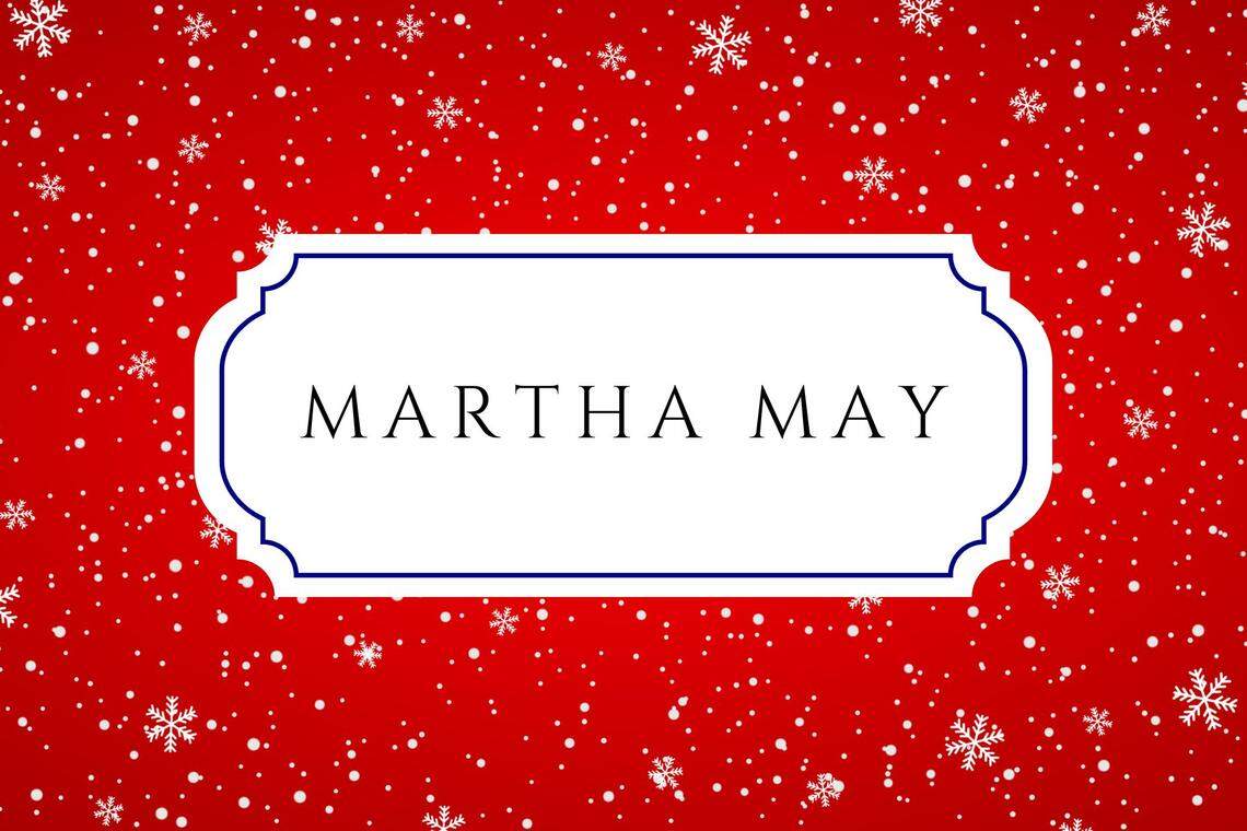 christmas baby names martha may