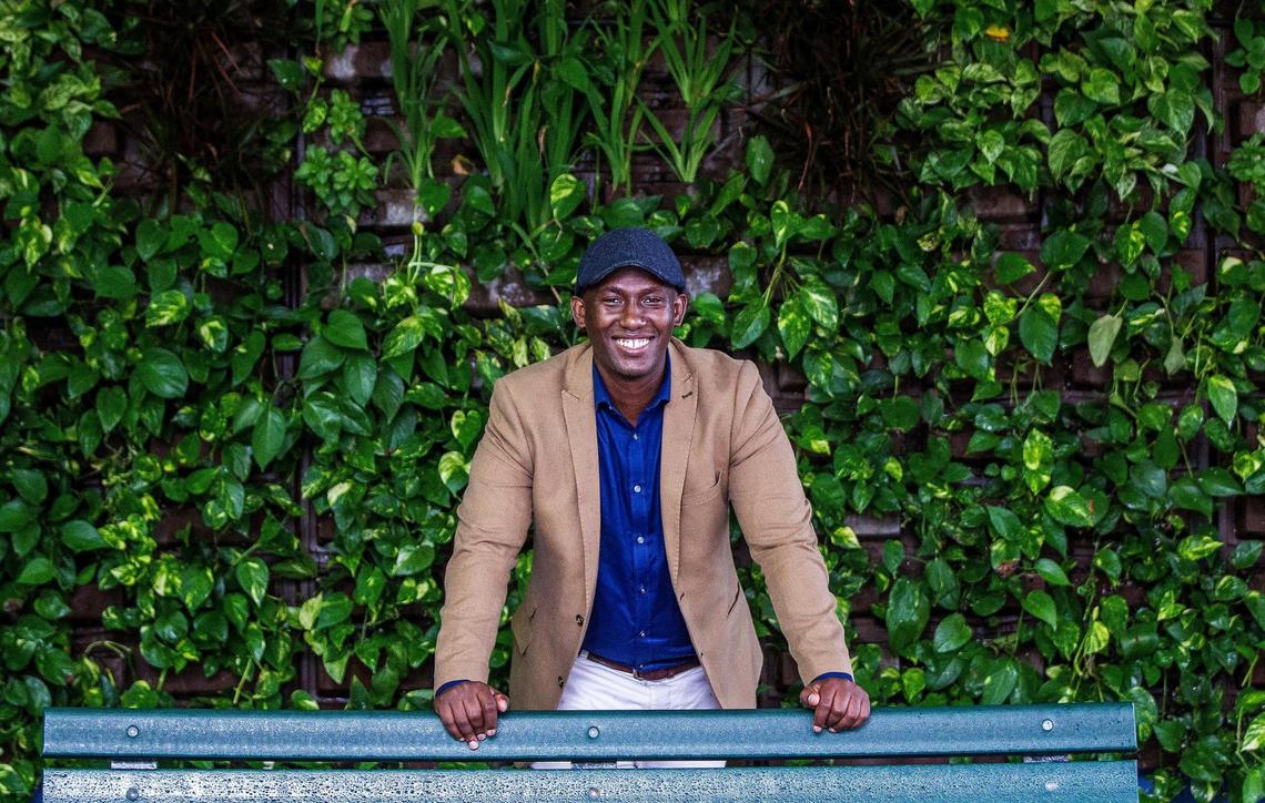 Dudley Alexis is a Haitian-American filmmaker who is working on a documentary about Miami’s Haitian community.