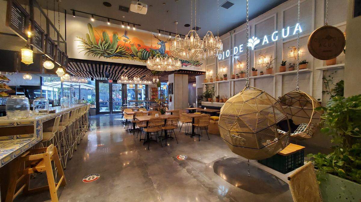 Ojo De Agua Miami is the first U.S. location for the brand.