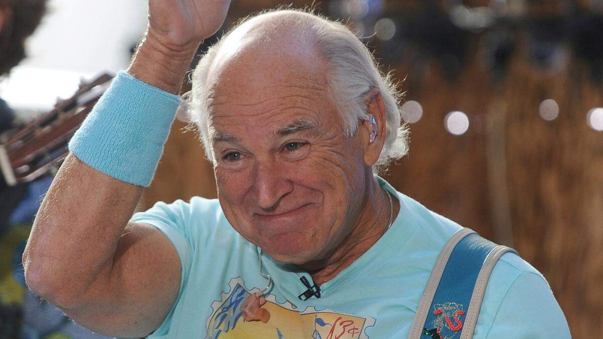 Jimmy Buffett at the Today Show In New York City on August 15,2013. Credit: John Palmer / MediaPunch /IPX