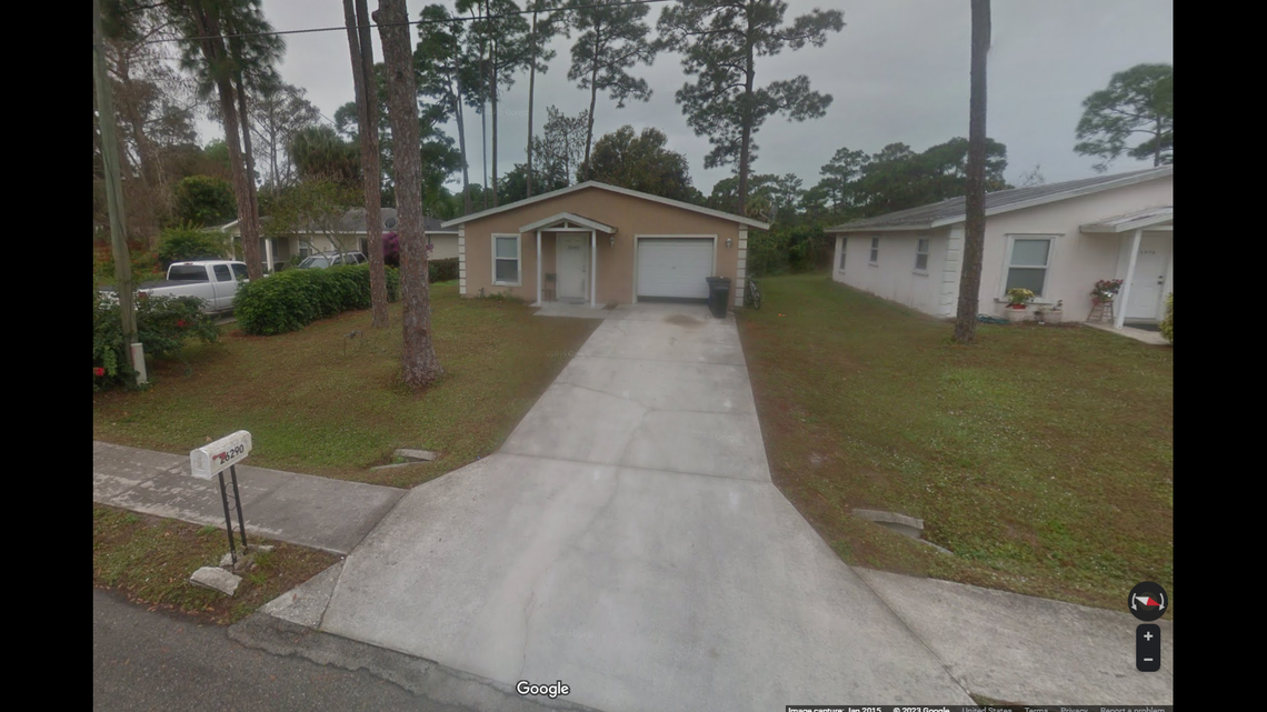 One of the two men charged with setting fire to a home on London Lane in Bonita Springs, Florida, lived in the neighborhood, records show.