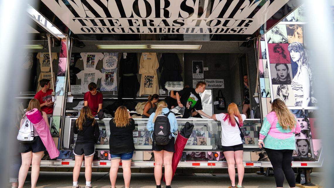 You can buy official Eras Tour merch at the Hard Rock without a ticket. Here’s what to do