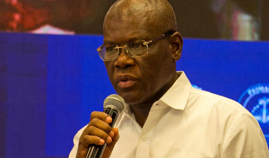 Joseph Jouthe was installed on March 4, 2020, as Haiti’s new prime minister, President Jovenel Moise’s fifth in three years.