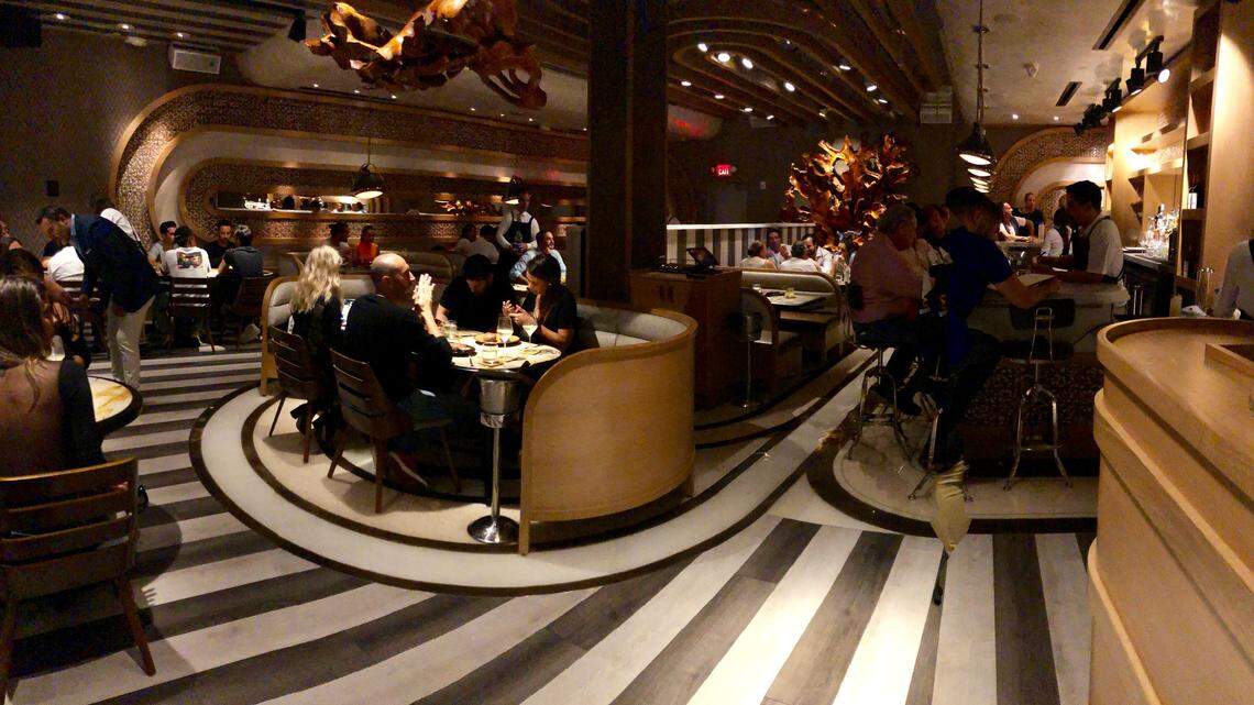 The interior at Ember