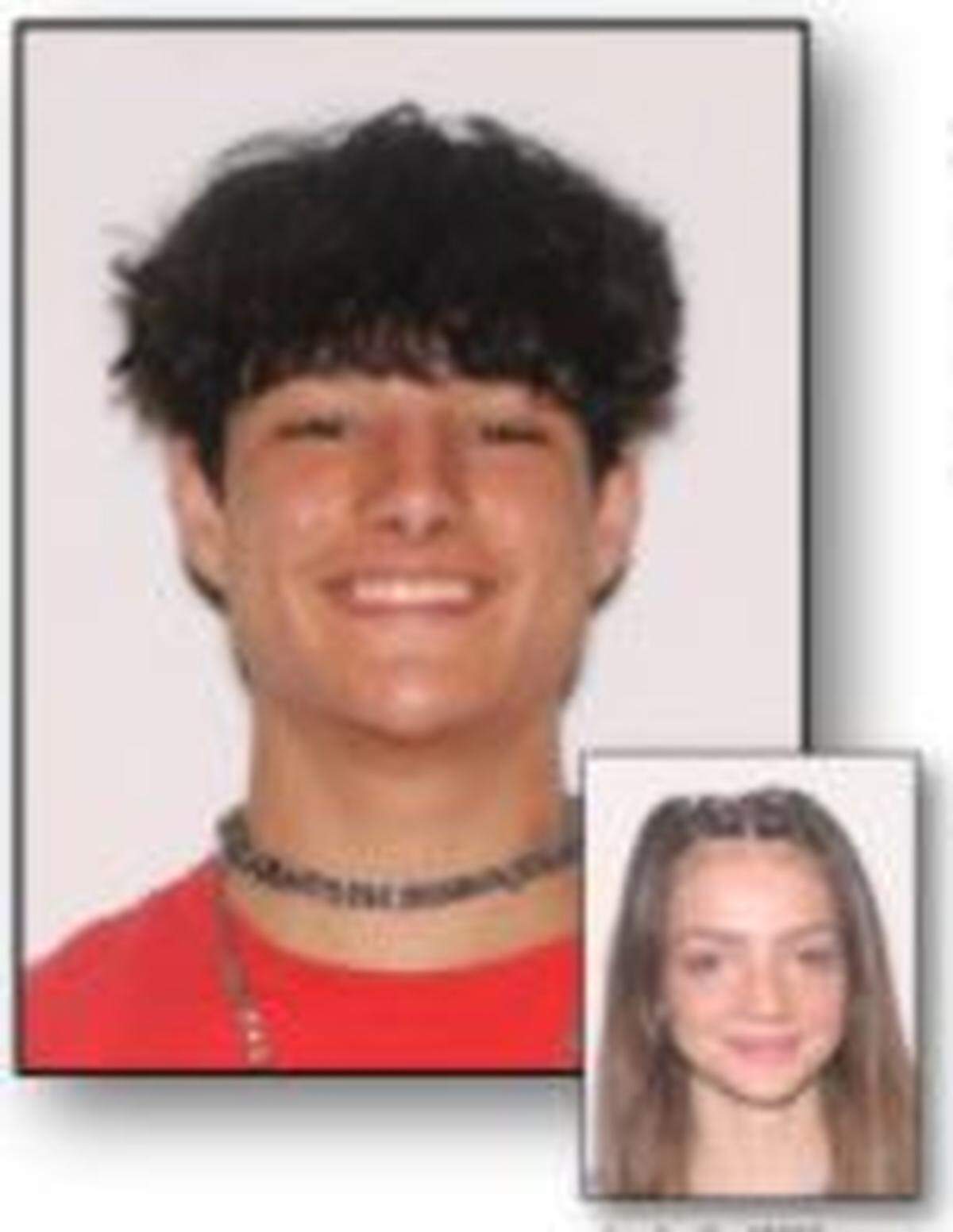 Devin Leon, 16, and Isabella Williams, 17