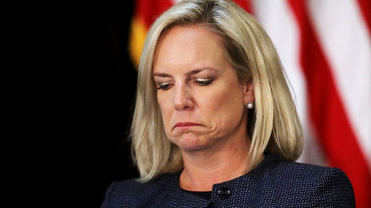 Kirstjen Nielsen resigned as President Trump’s secretary of Homeland Security.