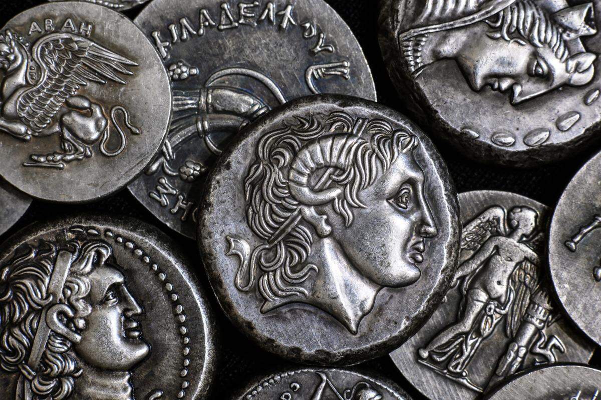 The image of Alexander the Great on coins is considered one of the best depictions of the infamous leader.