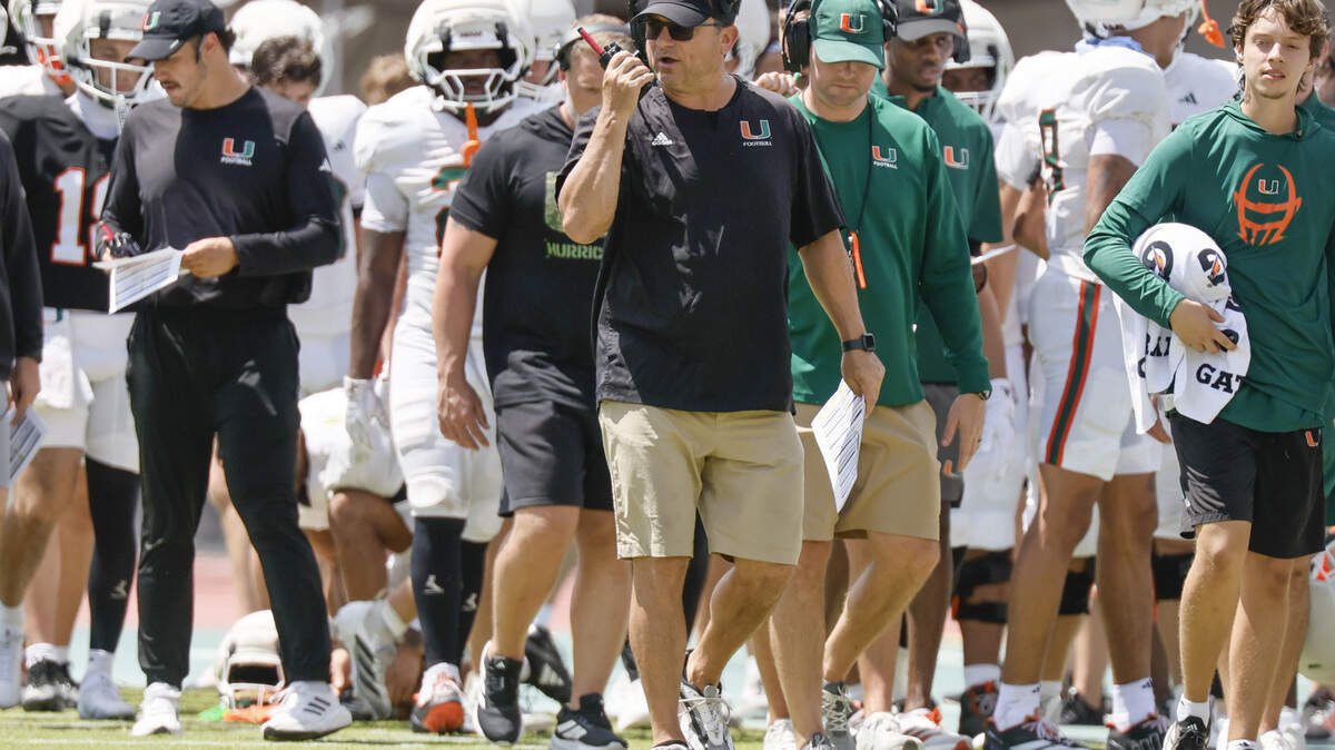 Freshman standout, Cristobal lunch and 10 Canes quick hits heading into opener - Miami Herald