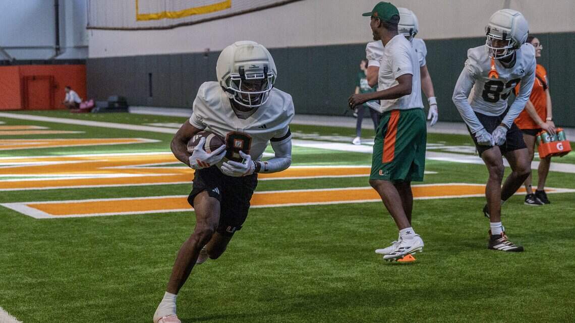 30 key Miami Hurricanes for 2026 season: Vandrevius Jacobs in mix to start at receiver