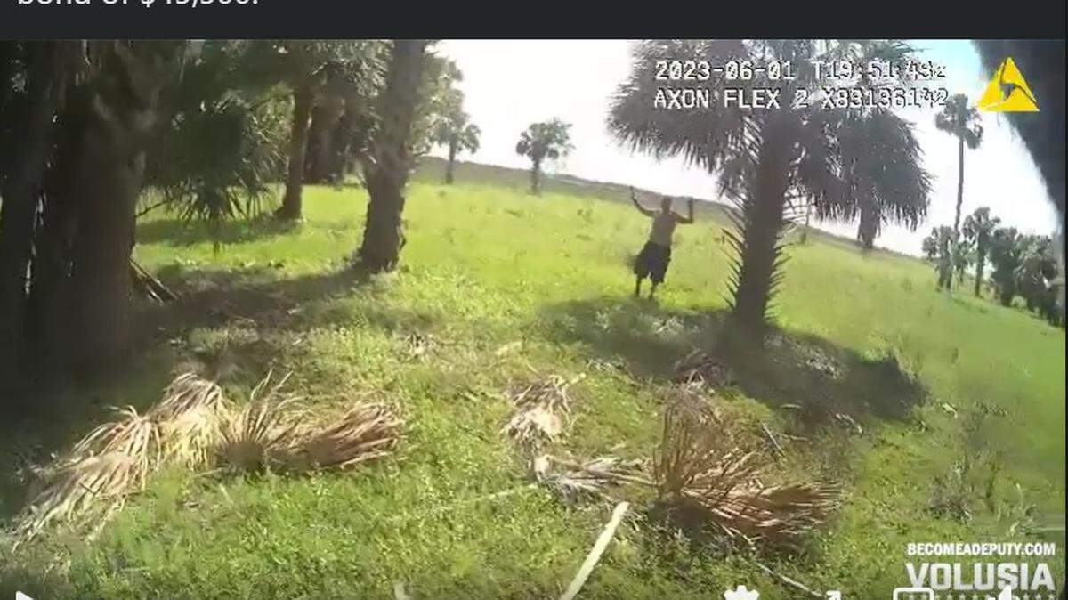 A Deltona man was arrested after he reportedly pulled a knife on a neighbor near a home he had attempted to break into Thursday which later led to a high-speed chase, Volusia County deputies said.