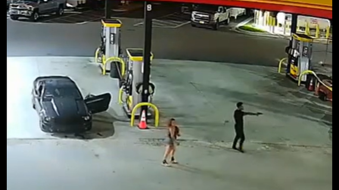 Demaurea Grant is accused of killing Bradley McNew when the off-duty corrections officer came to the defense of a woman under assault, the Jacksonville Sheriff’s Office says. 