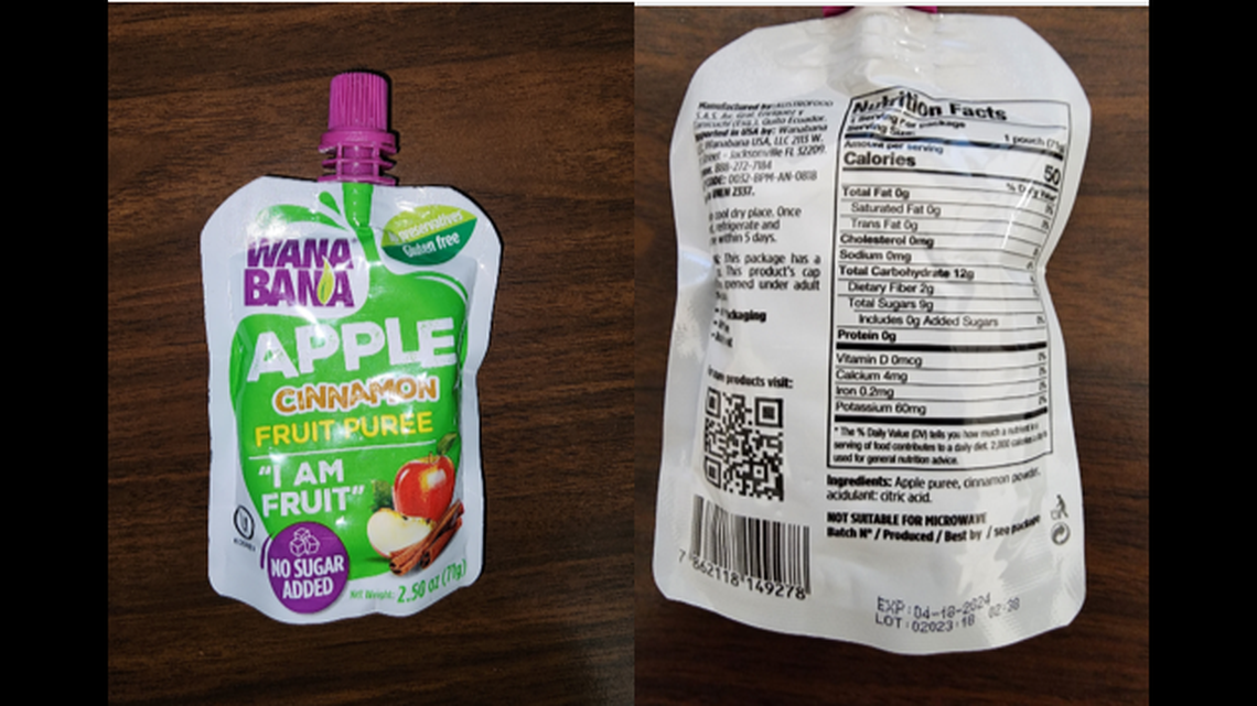 All WanaBana Apple Cinnamon Fruit Puree is about to be recalled, according to the FDA.