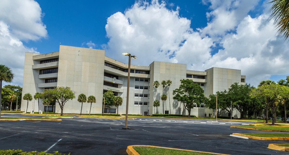 View of a building located at at 9250 W. Flagler St. in Miami, where Mayor Daniella Levine Cava wants to open a West Dade Government Center where the Miami-Dade County’s Solid Waste department might move in, on Saturday, May 4, 2024.
