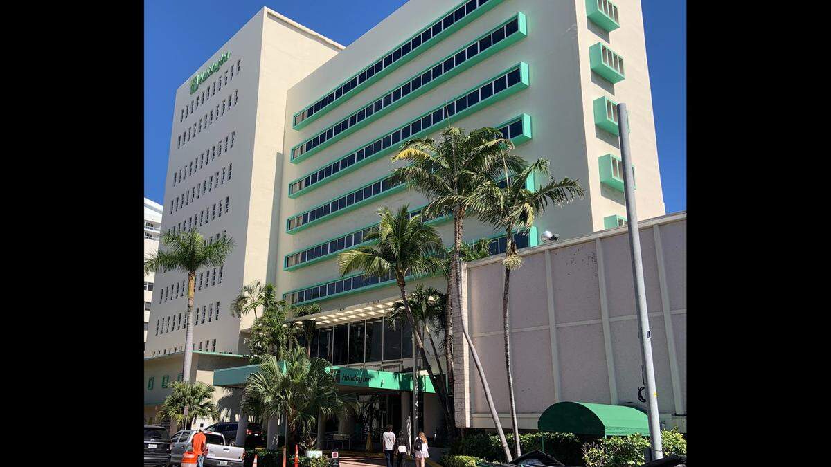 The Holiday Inn Miami Beach-Oceanfront, 4333 Collins Ave.