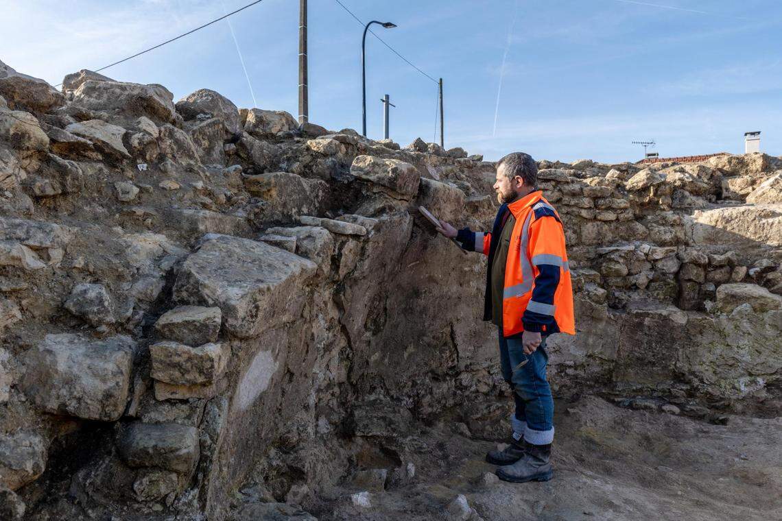 Excavations began in November, officials said.