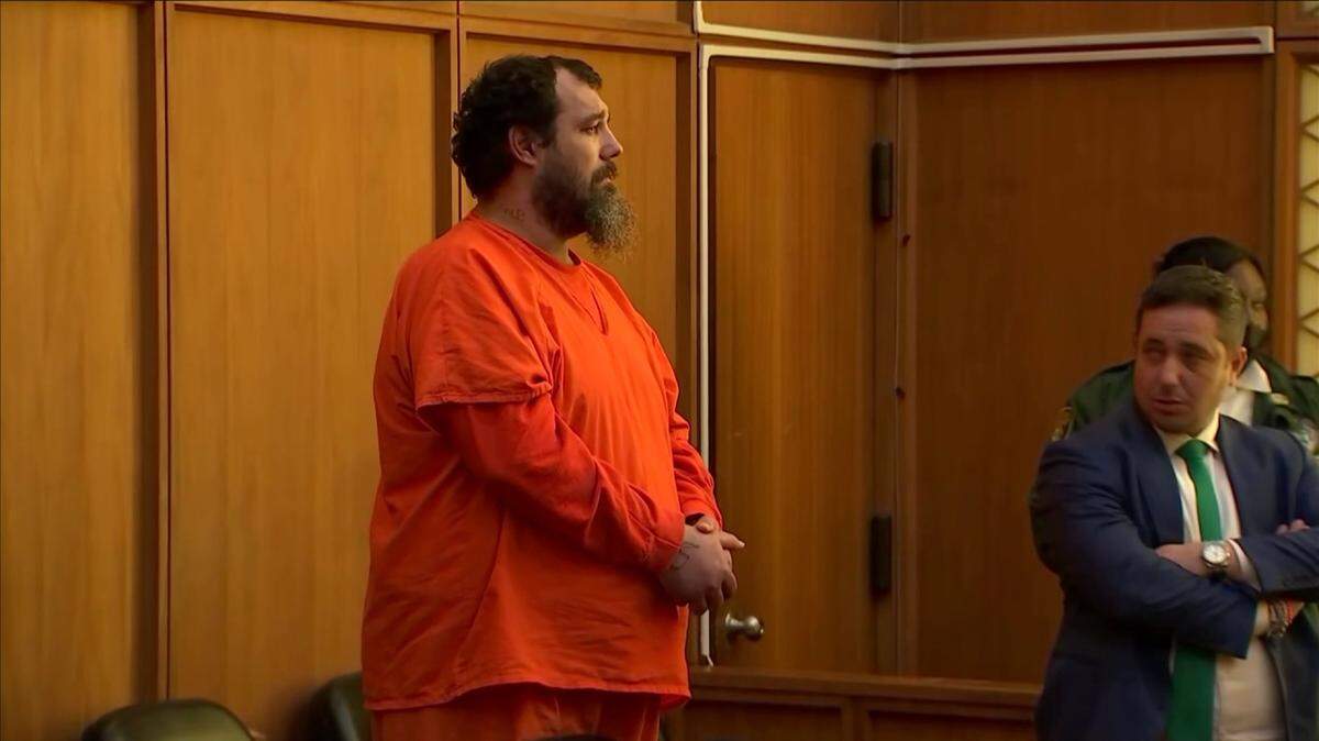 Kevin Prater appears in court during his sentencing on Friday, Jan. 16, 2026.