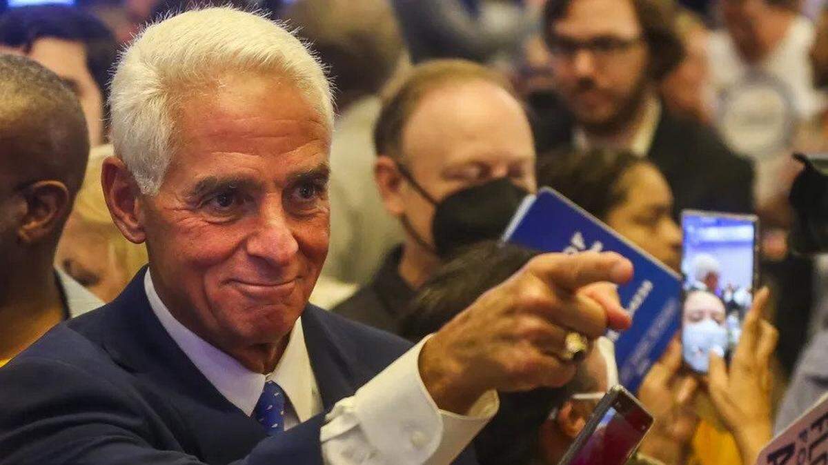 Charlie Crist, Democratic candidate for Florida governor, says he is pro-choice.