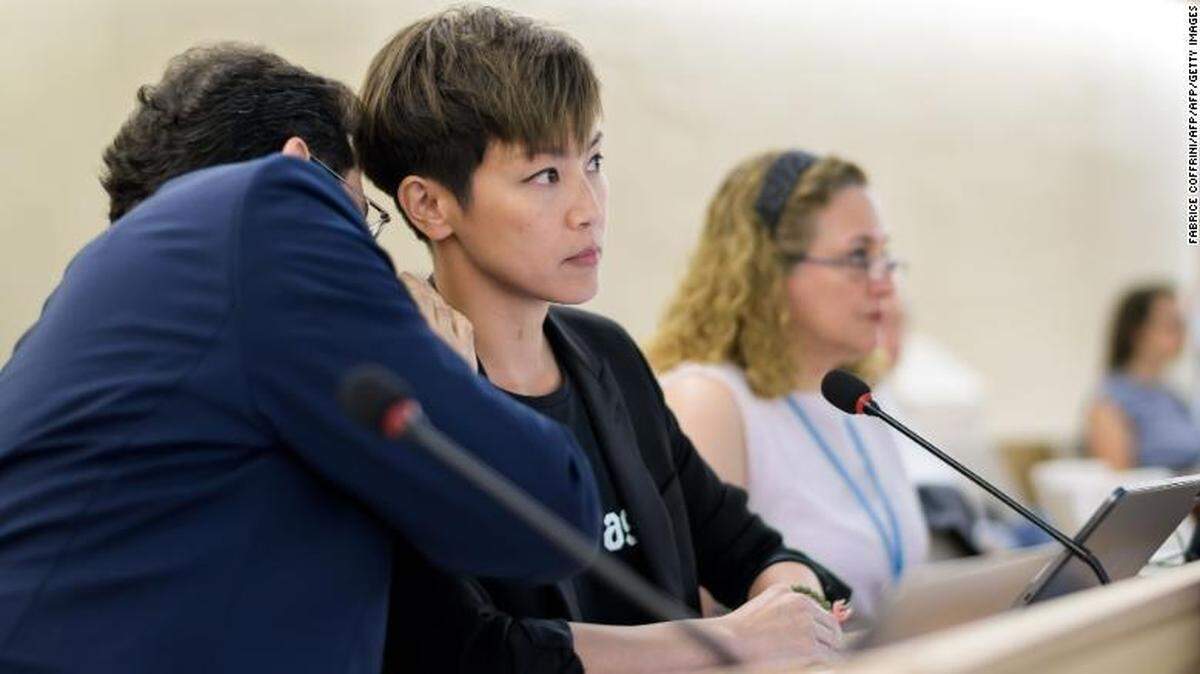 In 2019, Denise Ho, a singer from Hong Kong, testified before the U.N. Human Rights Council about political repression from China.