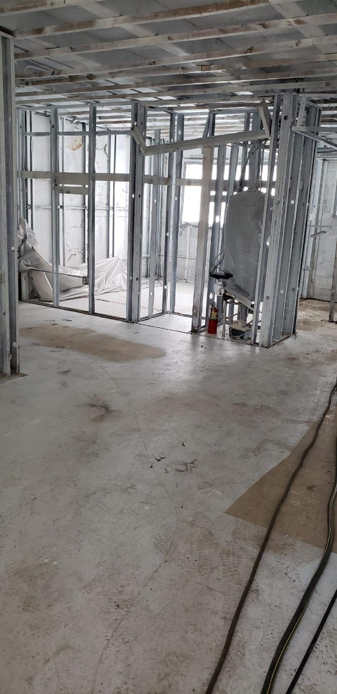 About a dozen apartments at Cordoba Courts were gutted after elevated levels of mold were found. They remain uninhabited.