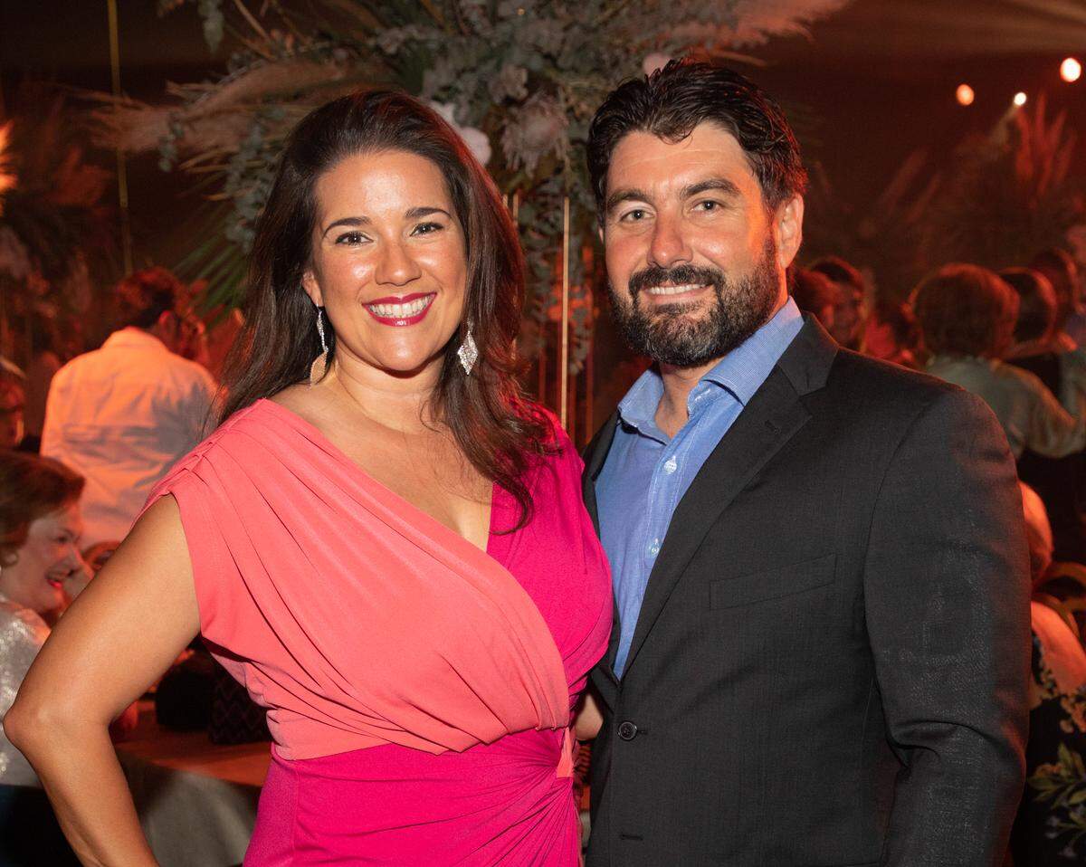Rep. Anitere Flores and Dustin Anderson