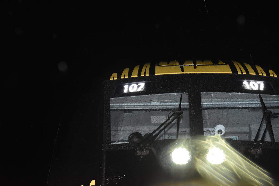 Darren Brown told West Palm Beach police he saw a figure running in the dark. The person ‘almost cleared’ the tracks but was hit by the train at 65 miles an hour.