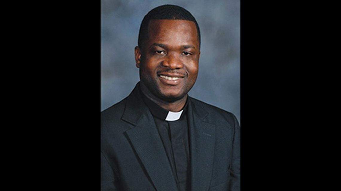 Msgr. Chanel Jeanty’s photo on the Archdiocese of Miami’s website.