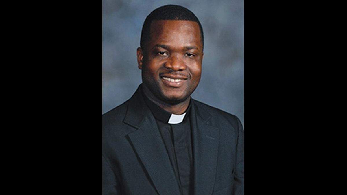 Msgr. Chanel Jeanty’s photo on the Archdiocese of Miami’s website.